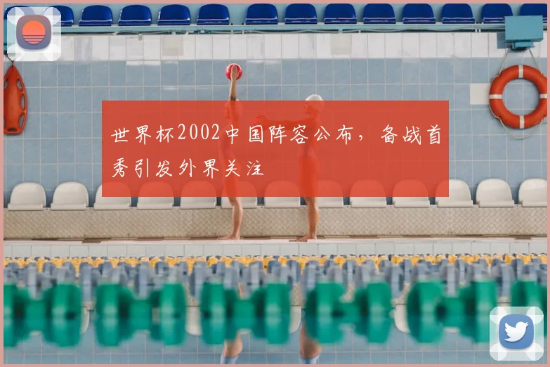 世界杯2002中国阵容公布,备战首秀引发外界关注